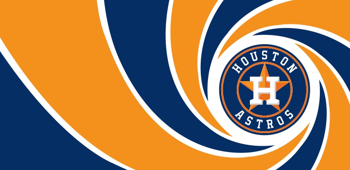 007 Houston Astros logo iron on paper